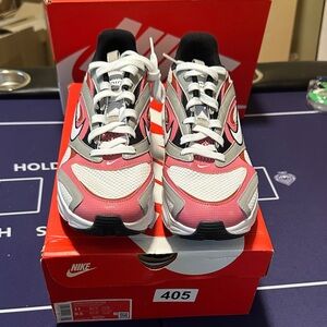 Nike Pink and Gray Athletic Shoes